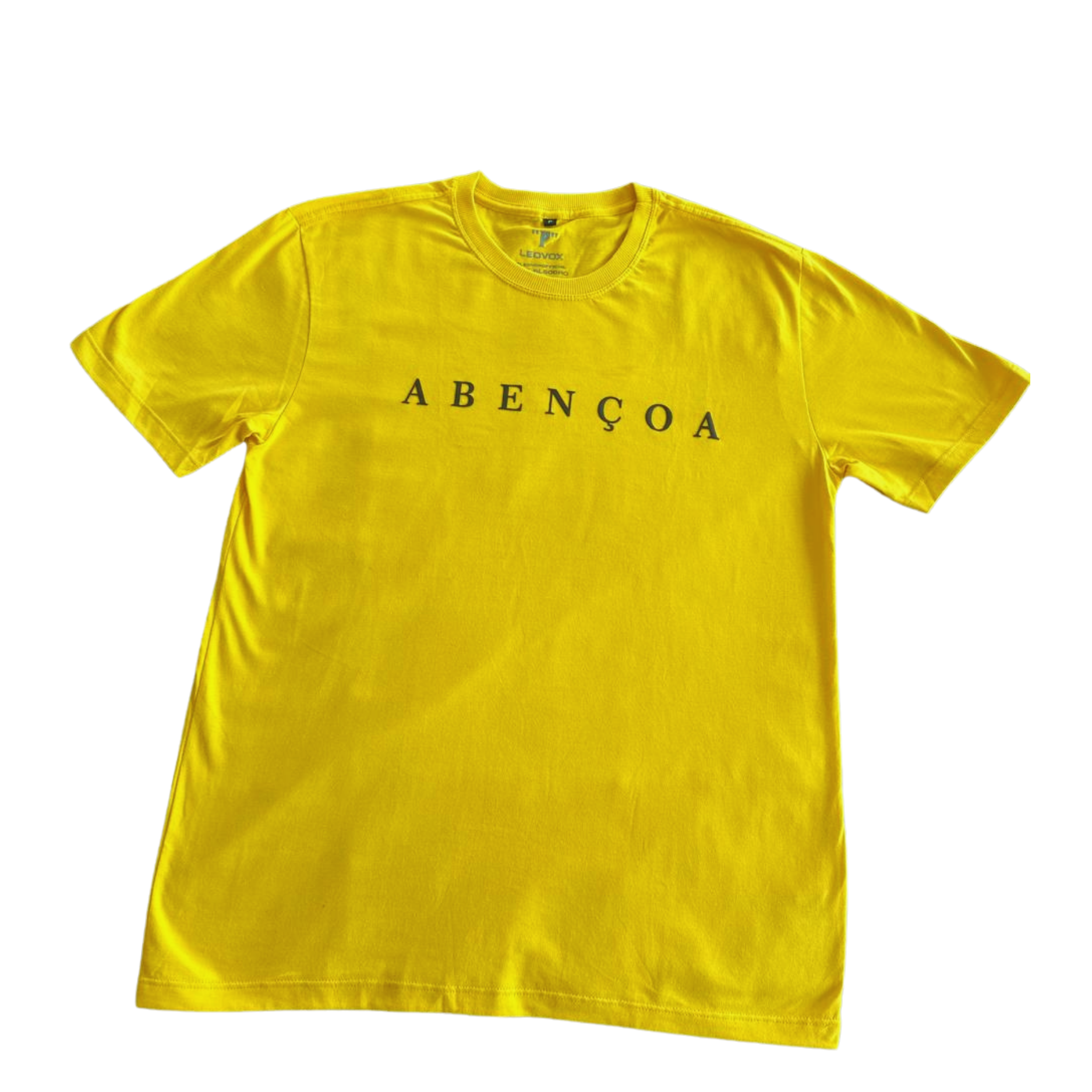 Camisa Amarela Masculina Abençoa